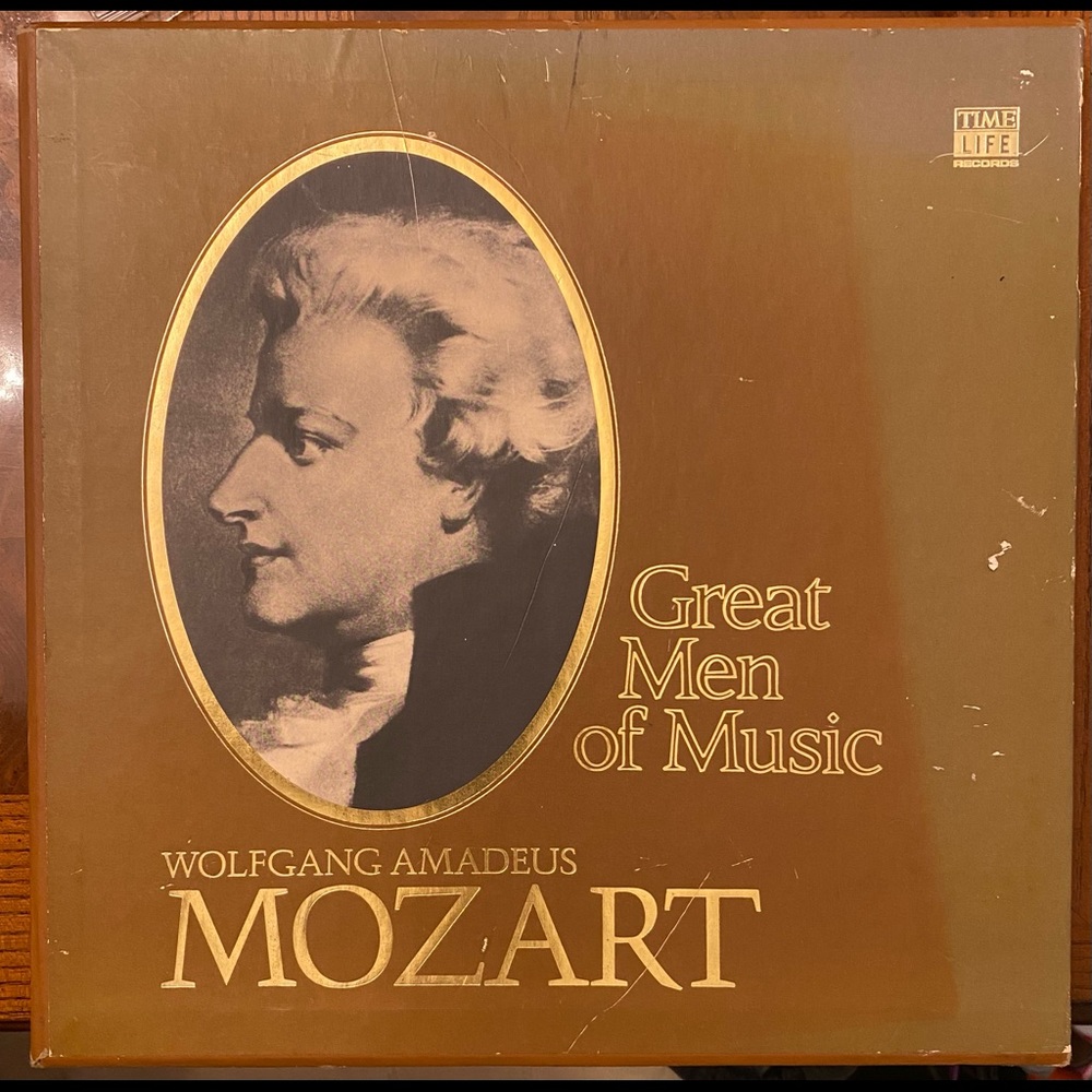 Wolfgang Amadeus MOZART Time Life 4-Record 12” Album Collection
